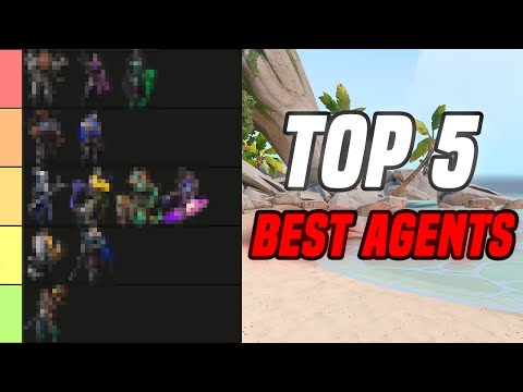 Top 5 BEST VALORANT Agents (Episode 6)
