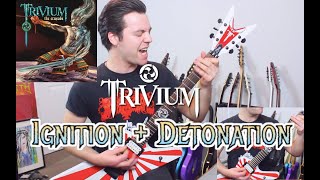 Ignition + Detonation - Trivium guitar cover (EDITED TOGETHER) | Dean MKH ML