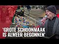 Afvalstaking per direct beëindigd
