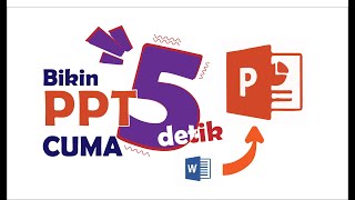 Download lagu Cara Cepat Bikin PPT Otomatis Cuma Lima Detik dari file Word (PPT Auto Generate) mp3