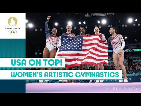 USA ON TOP! 🇺🇸 | Women's Artistic Gymnastics - Team | #Paris2024 Highlights