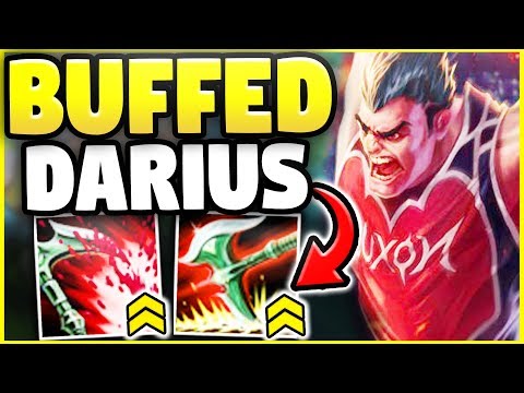 THESE NEW DARIUS BUFFS MAKE HIM RIDICULOUSLY BROKEN! WTF IS THIS NEW CHAMPION!? - League of Legends