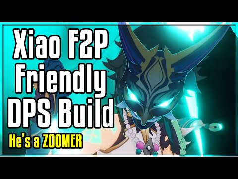 How to Build Xiao as DPS F2P GUIDE - Genshin Impact