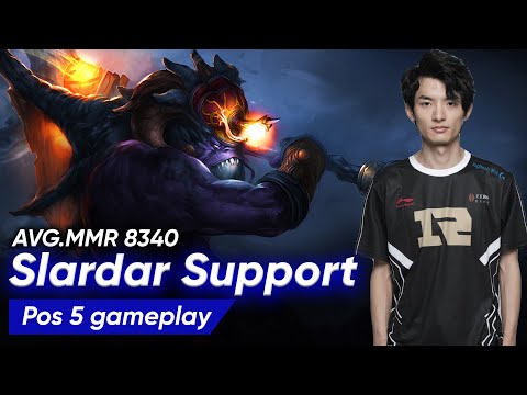 LaNm plays Slardar Hard Support | Dota 2 China New Meta