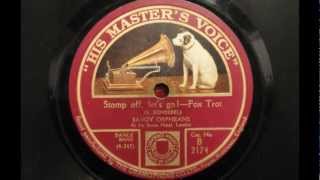 Stomp Off, Let's Go! - The Savoy Orpheans, At The Savoy Hotel, London - HMV B. 2174