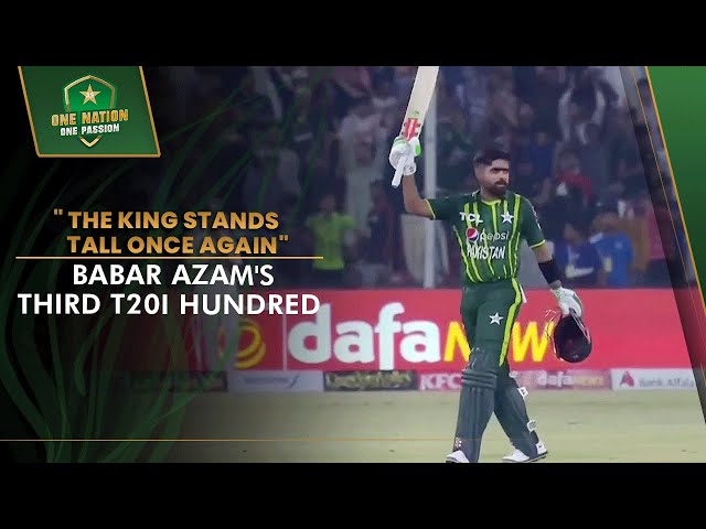 On Babar Azam’s birthday, watch highlights of his splendid third T20I 💯 🎥