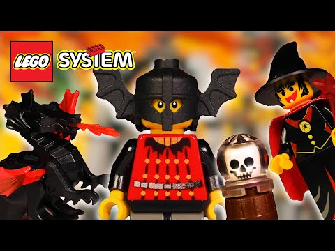 YouTube thumbnail: Retro LEGO | All Fright Knights Sets Ranked!