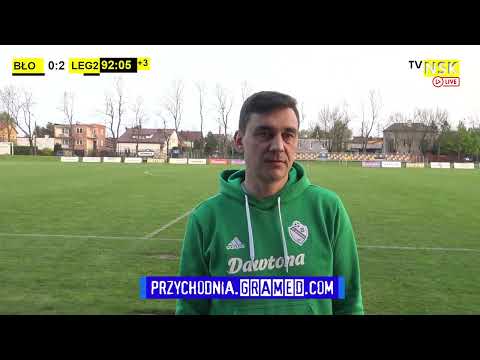 tv.nsk.pl [Tr. Mykoła Dremluk] KS Błonianka Błonie - Legia II Warszawa 0:2 (0:2) 2023-04-28 g. 17:30