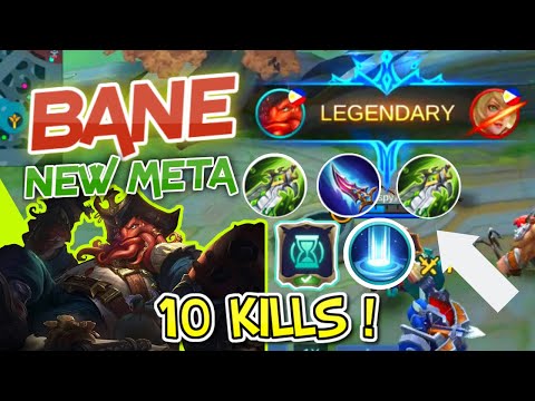 OVERPOWERED BANE NEW META BUILD USING SUPPORT EMBLEM AND ARRIVAL (FAST ITEM HACK) !!