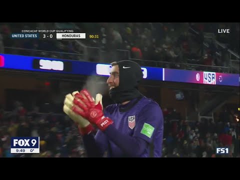 U.S. Men’s National team beats Honduras 3-0 in frigid St. Paul game I KMSP FOX 9