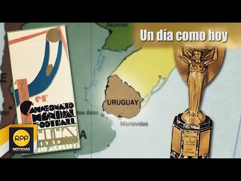 Un día como hoy 13/07│Primer mundial de fútbol