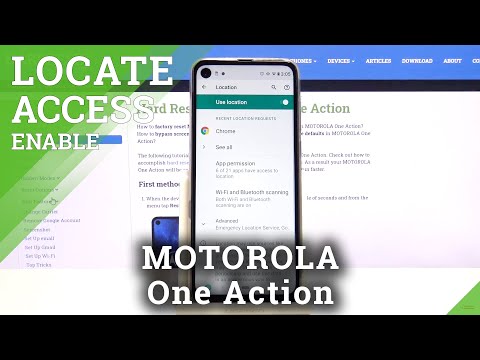 How to Turn Off Device Location in MOTOROLA One Action – Location Feature