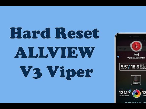 Hard Reset ALLVIEW V3 Viper