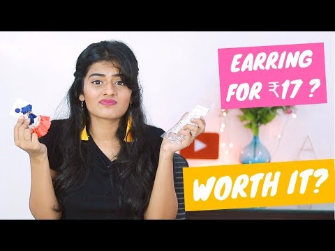 I Got Jewellery Under ₹100 From AliExpress | Dhwani Bhatt