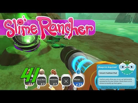Slime Rancher - Let's Play Ep 41 - SMART FASHION POD BLUEPRINT