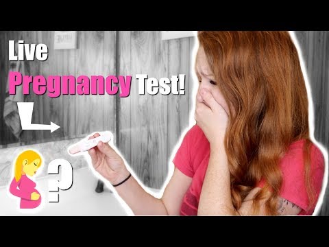 EMOTIONAL LIVE PREGNANCY TEST! TTC BABY #2 Video