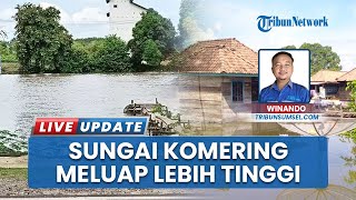 Warga Manfaatkan Luapan Sungai Komering, Dipakai Bermain Anak-anak hingga Cuci Motor Gratis