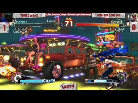 Yomi Gaming USF4 Kombat Tuesday Week 10 Loser's Bracket YOMI Cardell vs YOMI RM SaltFace