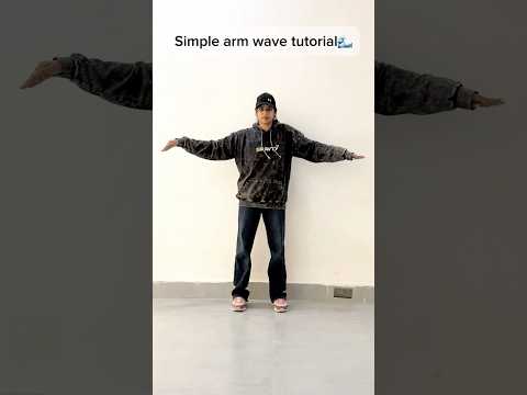 SIMPLE ARM WAVE TUTORIAL 🌊 #shorts #tutorial