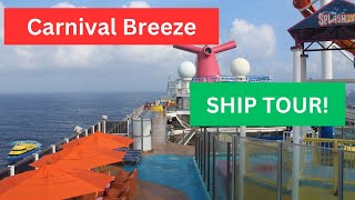 Carnival Breeze Ship Tour!