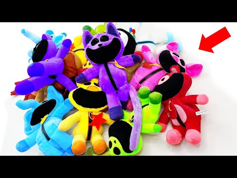New Smiling Critters Plush Toy Unboxing! Poppy Playtime CatNap, DogDay, Kickin Chicken