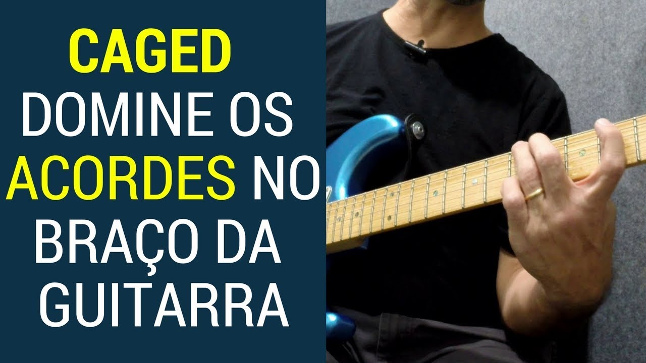 🎸 Domine o CAGED - tríades maiores e menores na guitarra #auladeguitarra #cursodeguitarra