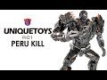 KL變形金剛玩具分享229 UT 電影AOE 地獄獵人 禁閉 Unique Toys R 01 Peru Kill Aka Lockdo