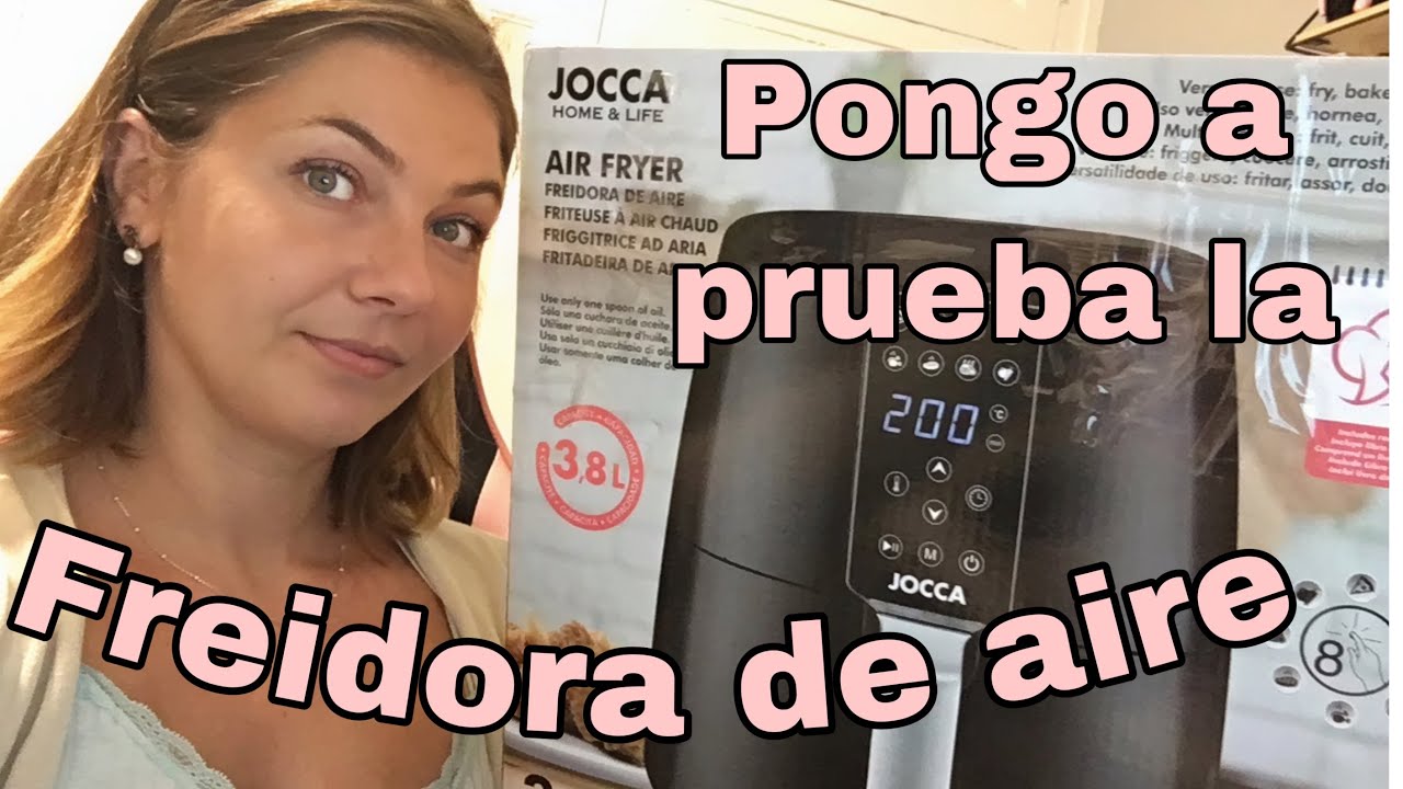 unboxing y prueba de la freidora de aire JOCCA #unboxing #freidoraaire #airfryer