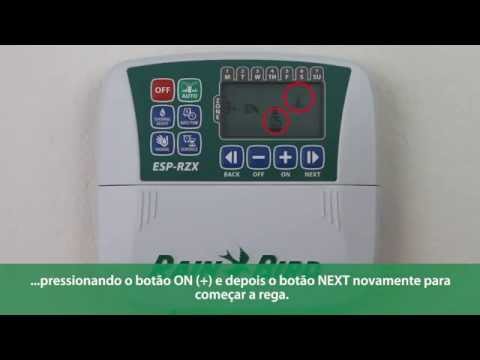 ESP-RZX Manual Watering - Portuguese