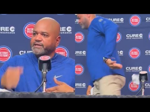 JB Bickerstaff slams table and storms out of interview after going OFF on refs vs OKC