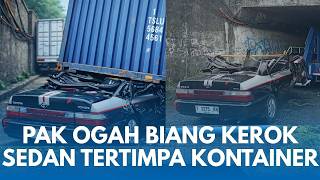Download lagu KRONOLOGI SEDAN Ditimpa Kontainer di Karawang: Pak Ogah Arahkan Truk Kontainer ke Jalan Sempit mp3