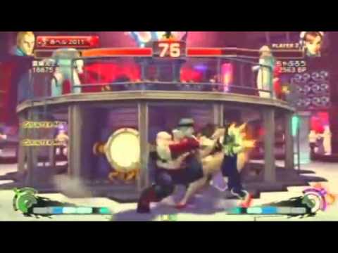 Super Street Fighter 4 AE v.2012 \\\  Japanese Match #3 - ABEL vs CHUN-LI \\\
