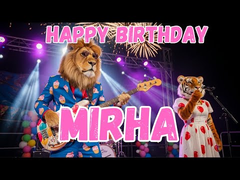 MIRHA Happy Birthday Song - Happy Birthday to Mirha