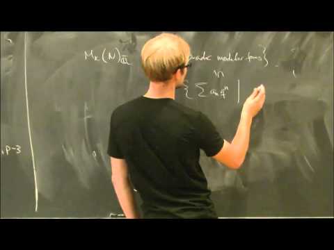 p-adic modular forms - Christian Johansson