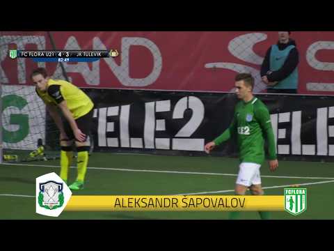 Tipneri karika 1/4 finaal: Tallinna FC Flora U21 - Viljandi JK Tulevik 7:3 (3:1)