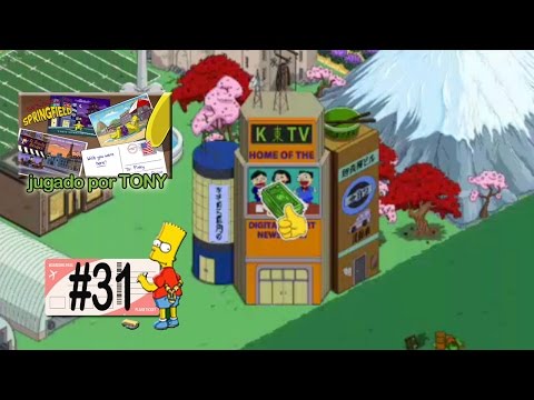 Los Simpson Springfield "Destino Spfld, Cap. 31 - Las Misiones del edificio de KTV" por Tony