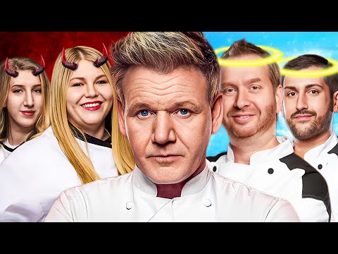 Most Loved vs Most Hated Teams in Hell's Kitchen