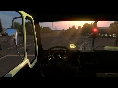 ETS 2 MERCEDES BENZ NG 1632 POV DRIVING