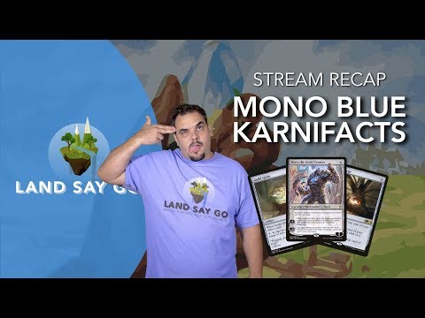 Mono Blue Karnifacts - LandSayGo