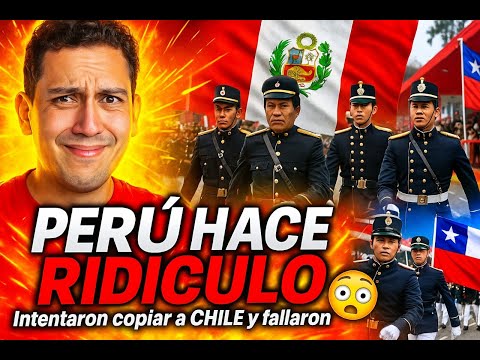 PERU COPIES CHILE and MAKES A RIDICULOUS THING at a military parade!