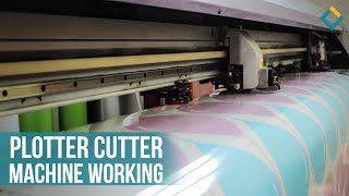 Plotter Cutter Machine Working Process