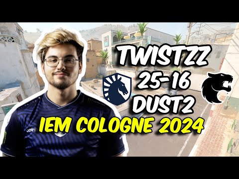 CS2 POV Liquid Twistzz (25/16) vs FURIA (Dust2) IEM Cologne 2024