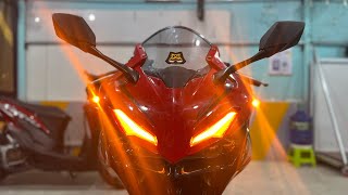 Honda CBR150R 2022 Độ Cùm Tắt Đèn, Tích Hợp Xi Nhan Demi, Hazzard Passing đầu tiên tại T23Shop