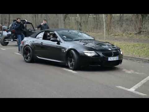 BMW M6 E64 E63 M5 E60 F1 Exhaust Sound! Black Beast! G-Power 600HP Best Sound Ever