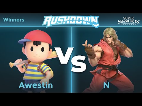 Rushdown 28 - TLOC Awestin (Ness) vs HMO N (Ken) Winners Semifinals - SSBU