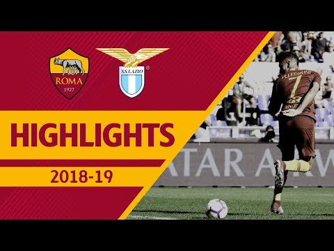 PELLEGRINI DI TACCO AL DERBY!  Roma-Lazio 3-1, Serie A Highlights 2018-19