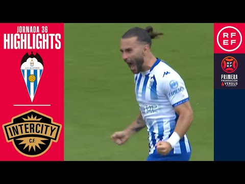 Resumen #PrimeraFederación | CD Alcoyano 2-1 CF Intercity | Jornada 36 | Temporada 2024/25