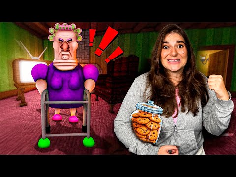 ESCAPE DA VÉIA RANHENTA NO ROBLOX! Grumpy Gran