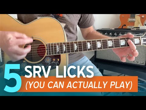 5 Stevie Ray Vaughan Licks You Can Actually Play