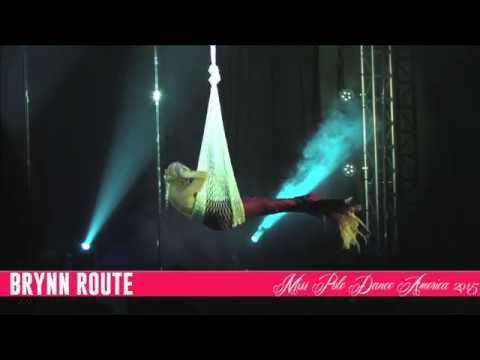 Miss Pole Dance America 2015 - Brynn Route "Mermaid"